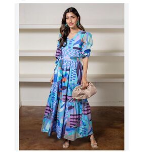 NWOT Maude Vivante Molly Long Dress